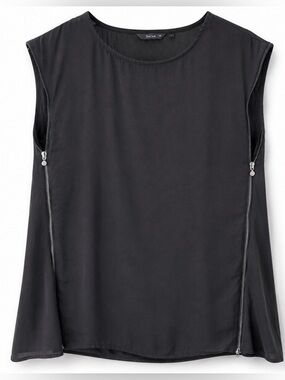 Elegant Black Sleeveless Top